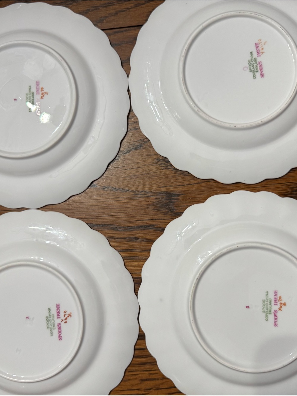 Four Spode Plates bone china - Picture 8 of 11
